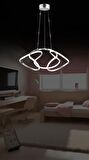 Drone Tekli Led Oturma Odası Avize 