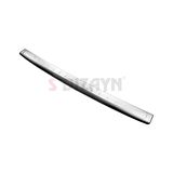 S-Dizayn Fiat 500 Krom Arka Tampon Eşiği 2007-2012