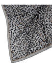 Mısırlı Eşarpları Leopar Desenli Star Krep Eşarp