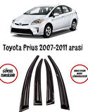 Toyota Prius  2007-2013 Arası Cam Rüzgarlığı 4lü Takım