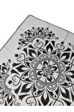 Mısırlı Eşarpları Emprime Krep Etnik Desen Eşarp