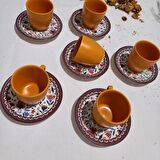 6'lı Türk Kahvesi Fincan Takımı