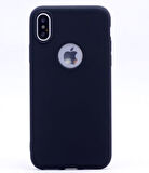 iPhone XS Kılıf Esnek Yapılı İnce Slim Silikon Kapak RYC/Premier