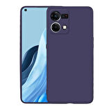 Oppo Reno 7 4G Kılıf Esnek Yapılı İnce Slim Silikon Kapak RYC/Premier