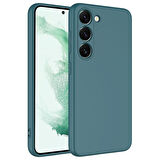 Samsung Galaxy S23 Plus İçi Kadife Dolgulu Şık Candy Lansman Silikon Kılıf