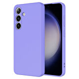 Samsung Galaxy S25 Plus Kılıf Kadife Dolgulu Şık Candy Lansman Silikon Kapak