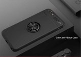 iPhone 6S Ultra Koruma Sağlayan Stant Özellikli Yüzüklü Ravel Silikon Kılıf