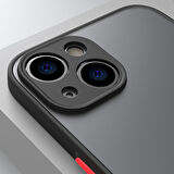iPhone 12 Pro Max Kılıf Sade Mat Görünümlü Vulcan Silikon Kapak