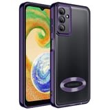 Samsung Galaxy A25 Kılıf Logo Detaylı ve Parlak NLight Premium Silikon Kapak