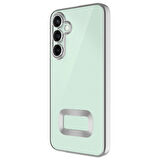 Galaxy A36 Kılıf Logo Detaylı ve Parlak NLight Premium Silikon Kapak