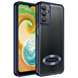 Samsung Galaxy A54 Kılıf Logo Detaylı ve Parlak NLight Premium Silikon Kapak