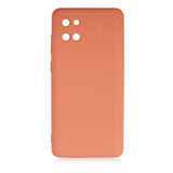 Samsung Galaxy A81 Kılıf İçi Telefonu Çizmeyen Kadife Kaplı Dışı Soft Yapılı Esnek Lansman Kapak RYC/Mara