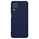 Samsung Galaxy M22 İçi Kadife Dolgulu Şık Candy Lansman Silikon Kılıf