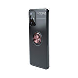 Samsung Galaxy S20 Plus Kılıf Yüzüğü Stant ve Araç Tutucu Olabilen Şık Esnek Premium Silikon Kapak RYC/Ravel