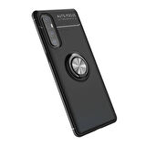 Oppo Reno 3 Pro 5G  Kılıf Yüzüklü Sağlam Esnek Ringo Silikon Kapak