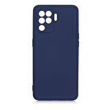 Oppo Reno 5 Lite İçi Kadife Dolgulu Şık Candy Lansman Silikon Kılıf