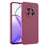 Realme 12 Plus Kılıf Kadife Dolgulu Şık Candy Lansman Silikon Kapak