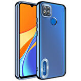Redmi 9C Kılıf Logo Detaylı ve Parlak NLight Premium Silikon Kapak