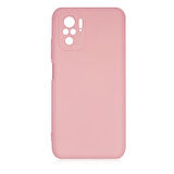 Redmi Note 10S Kılıf İçi Telefonu Çizmeyen Kadife Kaplı Dışı Soft Yapılı Esnek Lansman Kapak RYC/Mara