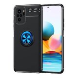 Redmi Note 10S  Kılıf Yüzüklü Sağlam Esnek Ringo Silikon Kapak