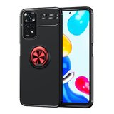 Redmi Note 11 Global  Kılıf Yüzüklü Sağlam Esnek Ringo Silikon Kapak