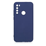 Redmi Note 8 Kılıf İçi Telefonu Çizmeyen Kadife Kaplı Dışı Soft Yapılı Esnek Lansman Kapak RYC/Mara