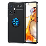 Xiaomi Mi 11T Pro 5G  Kılıf Yüzüklü Sağlam Esnek Ringo Silikon Kapak