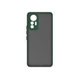Xiaomi Mi 12 Lite Kılıf Sade Mat Görünümlü Vulcan Silikon Kapak