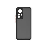 Xiaomi Mi 12T Pro Kılıf Sade Mat Görünümlü Vulcan Silikon Kapak