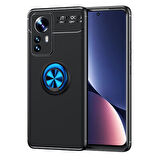 Xiaomi Mi 12  Kılıf Yüzüklü Sağlam Esnek Ringo Silikon Kapak