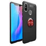 Xiaomi Mi 6X Kılıf Yüzüğü Stant ve Araç Tutucu Olabilen Şık Esnek Premium Silikon Kapak RYC/Ravel
