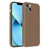 iPhone 13 Kılıf Kamera Korumalı Ve Gizli Kart Hazneli Vitra Premium Silikon Kapak