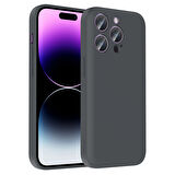 iPhone 14 Pro Max Kılıf Kamera Korumalı Ve Gizli Kart Hazneli Vitra Premium Silikon Kapak