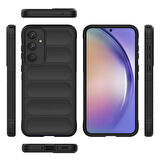 Samsung Galaxy A35 Kılıf Oyuk Tasarımlı Veltox Premium Esnek TPU Silikon Kapak