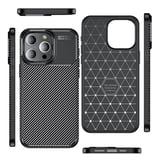 Poco X3 GT Kılıf Karbon Desenli Şık Negro Premium Silikon Kapak