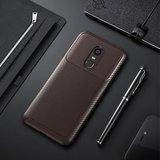 Redmi 5 Plus Kılıf Karbon Desenli Şık Negro Premium Silikon Kapak