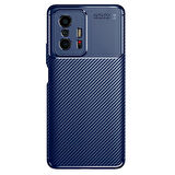 Xiaomi Mi 11T 5G Kılıf Karbon Desenli Şık Negro Premium Silikon Kapak