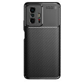 Xiaomi Mi 11T 5G Kılıf Karbon Desenli Şık Tamia Premium Silikon Kapak