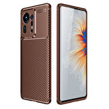 Xiaomi Mi Mix 4 Kılıf Karbon Desenli Şık Tamia Premium Silikon Kapak