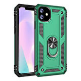 iPhone 11 Kılıf Tam Koruma Çift Katmanlı İbiza Sert Silikon Kapak