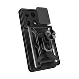 Samsung Galaxy A14 Kılıf Kamera Sürgülü Tam Koruma Lyon Kapak