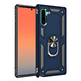 Samsung Galaxy Note 10 Kılıf Tam Koruma Çift Katmanlı İbiza Sert Silikon Kapak