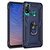 Huawei P40 Lite E Kılıf Tam Koruma Çift Katmanlı İbiza Sert Silikon Kapak