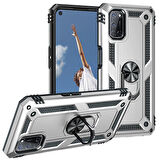 Oppo A72 Kılıf Tam Koruma Çift Katmanlı İbiza Sert Silikon Kapak