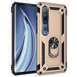 Xiaomi Mi Note 10 Lite Çift Katmanlı ve Yüzüklü Tam Koruma Vega Premium Kılıf