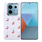 Redmi Note 14 Pro 4G Kılıf Figürlü ve Sert Yapılı Şeffaf Sağlam Premium Silikon Kapak RYC/Kutup