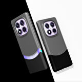 Redmi Note 14 Pro 5G Ultra İnce Yapılı Çift Renkli Duble Sert Silikon Kapak