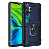 Xiaomi Mi Note 10 Kılıf Tam Koruma Çift Katmanlı İbiza Sert Silikon Kapak