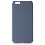 iPhone 6 Plus İçi Kadife Kaplı Esnek Silikon Kapak RYC/ Nano Lansman