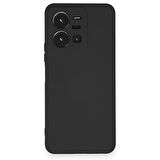 Vivo Y22S İçi Kadife Kaplı Esnek Silikon Kapak RYC/ Nano Lansman